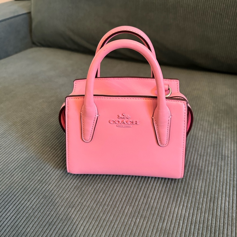 Coach Mini Bag in Vibrant Pink